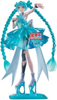 Bandai Namco- Banpresto Evolve “Vocaloid Hatsune Miku” Clearluxe-Emerald Gem Hatsune Miku Figure/Statue (New)
