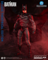 DC Multiverse- “The Batman” Batman (Robert Pattinson) Deluxe Theatrical Edition 7” Poseable Action Figure [New/Sealed]
