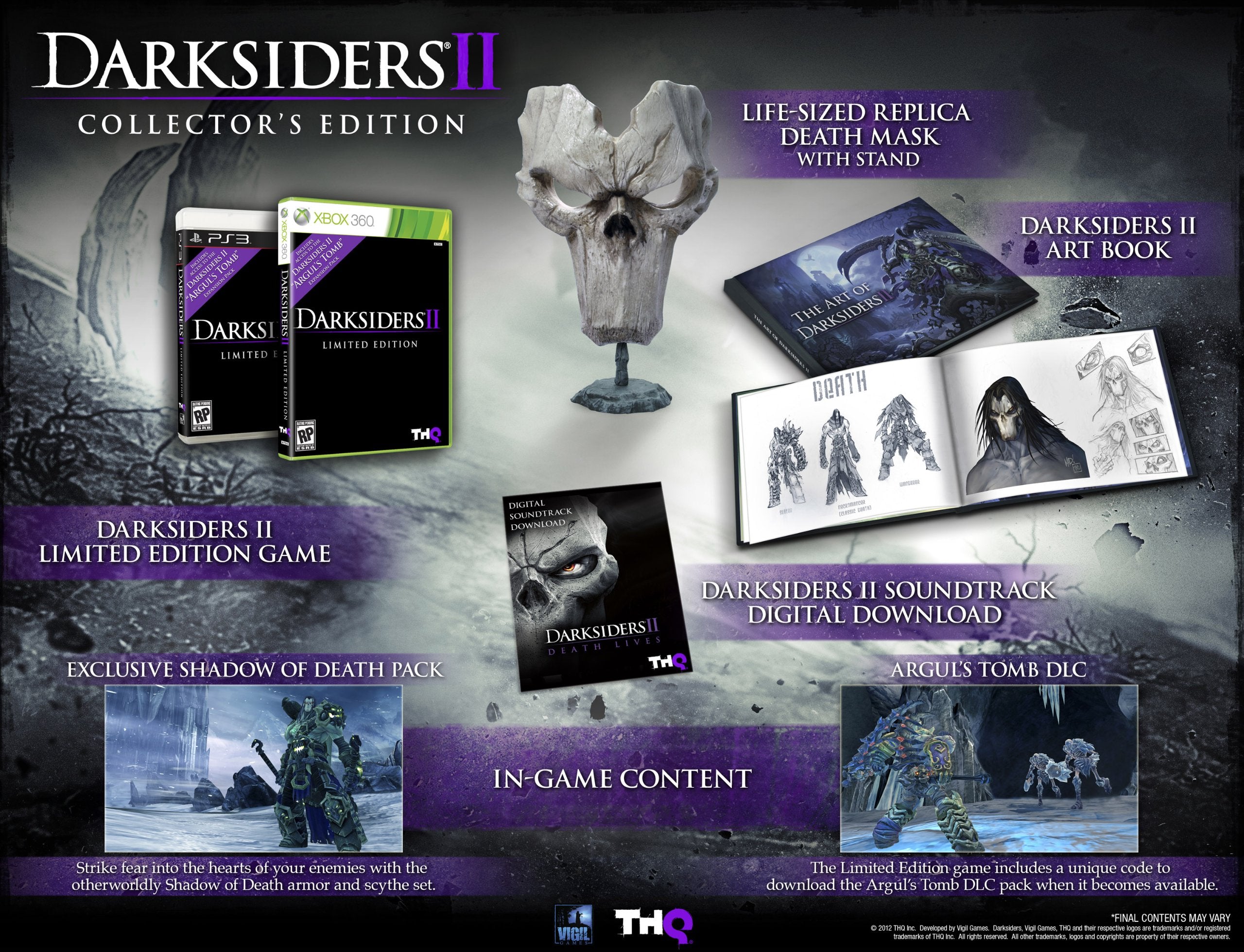 Xbox 360- Darksiders II Collector's Edition (New/Sealed) | Steel