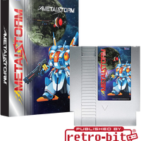 NES- Metalstorm Collector’s Edition- Metallic Silver (New/Sealed)