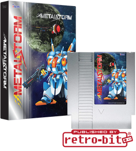 NES- Metalstorm Collector’s Edition- Metallic Silver (New/Sealed)