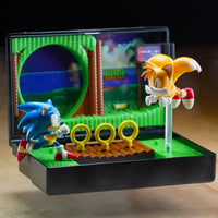 Sonic the Hedgehog 2 Cartridge and Diorama Display