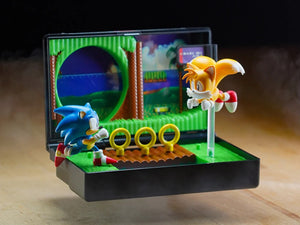 Sonic the Hedgehog 2 Cartridge and Diorama Display