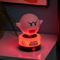 Paladone- “Super Mario” Boo Night Light/Room Guard Movement Lamp (2 Light Modes + Sounds!) [New/Sealed]
