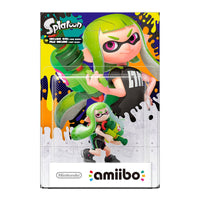 AMIIBO- INKLING GIRL (NEON GREEN) “SPLATOON” [NEW/SEALED]
