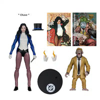 McFarlane Toys- DC Multiverse “DC Classic” Zatanna (McFarlane Collector Edition- Platinum Edition Chase) 7” Action Figure (New)
