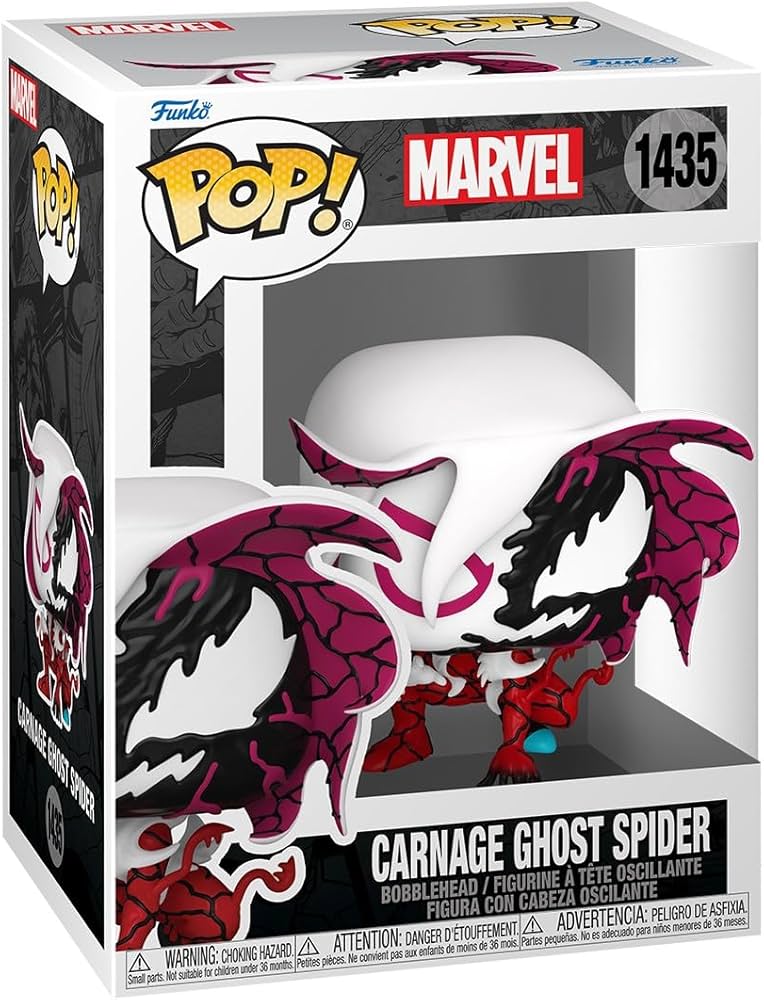 Funko Pop! “Marvel” Carnage Ghost Spider #1435