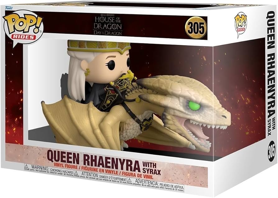 Funko Pop! Queen Rhaenyra with Syrax #305 “House of the Dragon”