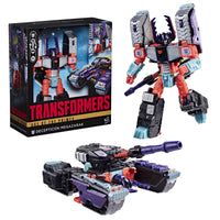 Hasbro- “Transformers: Generations” Age Of The Primes Decepticon Megazarak Leader Class Poseable Action Figure [New/Sealed]
