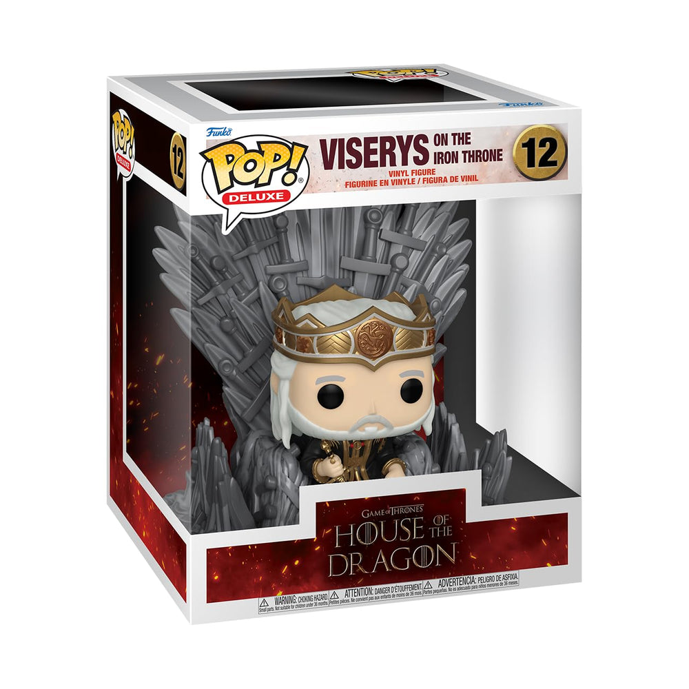 Funko Pop! Viserys on the Iron Throne #12 “House of the Dragon”