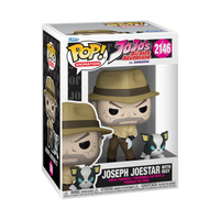 Funko Pop! Joseph Joestar w/ Iggy “Jojo’s Bizarre Adventure” Vinyl Figure #2146
