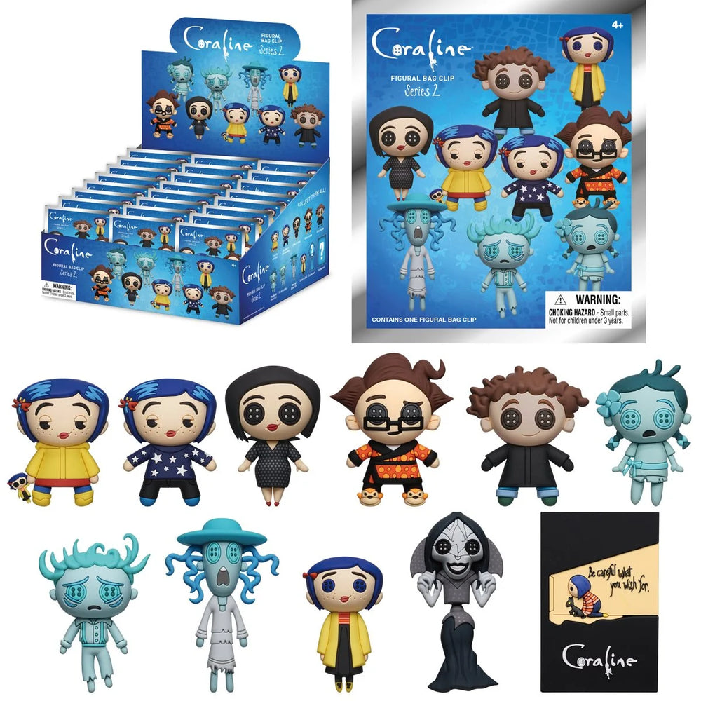 Coraline (Series 2) Figural Bag Clip Blind Bag