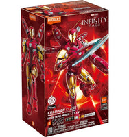 Blokees- Marvel Studios “Infinity Saga” Iron Man Mark LXXXV Champion Class (M Size) Poseable Model Kit w/ Accessories [New/Sealed]
