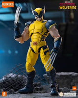 Blokees- Marvel Studios “Deadpool and Wolverine” Wolverine Champion Class (M Size) Poseable Model Kit w/ Accessories [New/Sealed]
