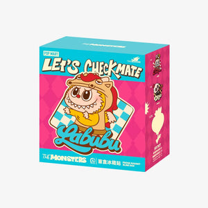 POP MART- THE MONSTERS: LET’S CHECKMATE AUTHENTIC LABUBU FRIDGE MAGNET BLIND BOX (NEW)