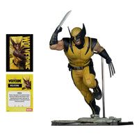 McFarlane Toys- Marvel’s “Wolverine” Video Game Wolverine (Gold Label Collection) 1:10 Scale Posed Figure/Statue w/ Scene Display Base & Collectible Trading Card [New/Sealed]
