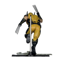 McFarlane Toys- Marvel’s “Wolverine” Video Game Wolverine (Gold Label Collection) 1:10 Scale Posed Figure/Statue w/ Scene Display Base & Collectible Trading Card [New/Sealed]
