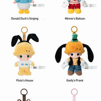 POP MART- DIMOO WOLRD: DISNEY MICKEY AND FRIENDS AUTHENTIC BLIND BOX VINYL PLUSH KEYCHAIN (NEW)