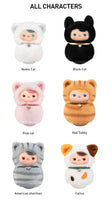 POP MART- PUCKY: ROLLY POLLY KITTY AUTHENTIC VINYL PLUSH BLIND BOX (NEW)
