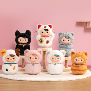 POP MART- PUCKY: ROLLY POLLY KITTY AUTHENTIC VINYL PLUSH BLIND BOX (NEW)
