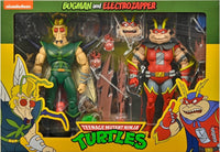 NECA- TMNT “Teenage Mutant Ninja Turtles” Bugman and Electrozapper (Cartoon Ver. 2-Pack) Poseable Action Figures [New/Sealed]
