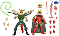 NECA- TMNT “Teenage Mutant Ninja Turtles” Bugman and Electrozapper (Cartoon Ver. 2-Pack) Poseable Action Figures [New/Sealed]
