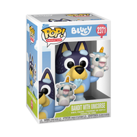 Funko Pop!- “Bluey” Bandit w/  Unicorse Vinyl Figure #2371
