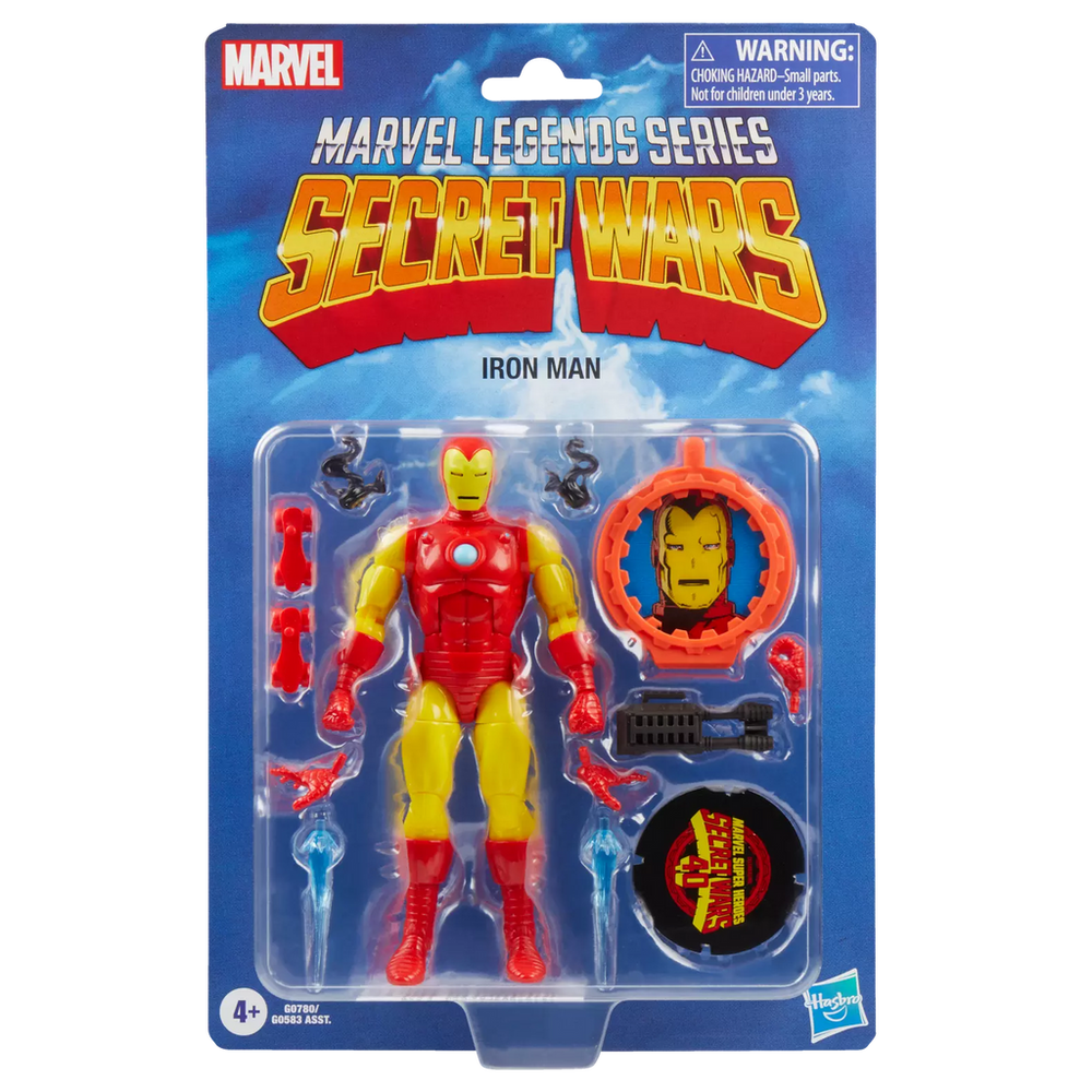 Marvel Legends Series- “Secret Wars” Iron Man Retro Series Figure