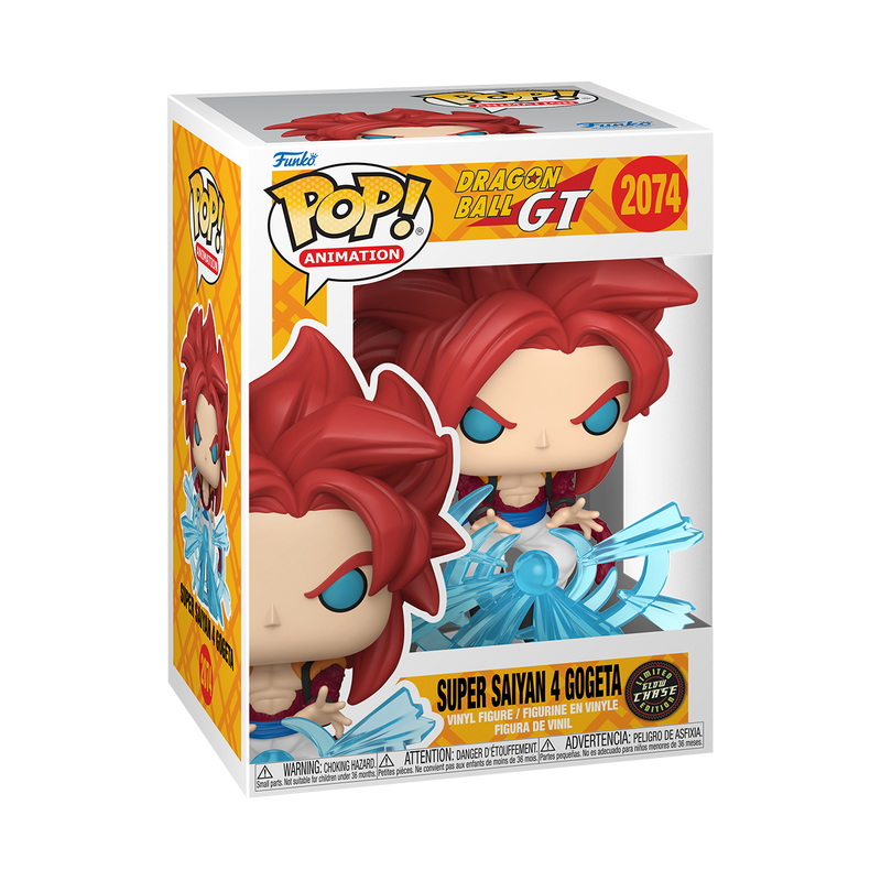 Funko Pop! Super Saiyan 4 Gogeta (SSJ4) #2074 (GITD Chase) “Dragon Ball GT”
