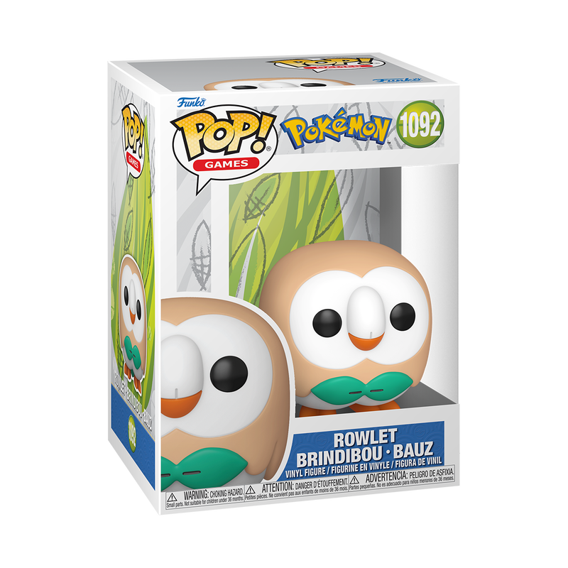 Funko Pop! Rowlet #1092 “Pokemon”