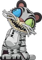 YouTooz- “Five Nights At Freddy’s: Secret of the Mimic” SOTM White Tiger (Tiger Rock) FNAF Vinyl Figure [New/Sealed]
