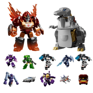 Blokees- Transformers Defender Version 04 “Tyrants Fury” Mystery Figure Blind Box (New)