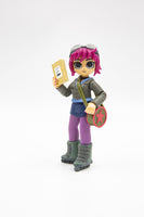 Sideshow- “Scott Pilgrim” Collectible Ramona Flowers (Pink Hair) Poseable Action Figure Figure [New/Sealed]
