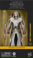 Star Wars- “The Black Series” Jedi Temple Guard (Star Wars: The Clone Wars) 6” Poseable Action Figure [New/Sealed]
