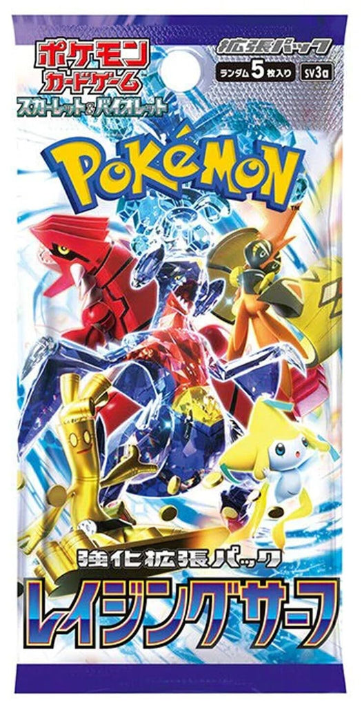 paradox rift japanese booster box Pokemon TCG - Raging Surf (Paradox Rift) Single Japanese Booster Pack