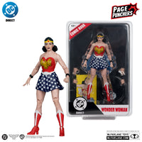 DC Direct- “Wonder Woman” Wonder Woman (Page Punchers) Poseable Action Figure w/ Exclusive Comic Book [New/Sealed]
