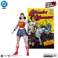 DC Direct- “Wonder Woman” Wonder Woman (Page Punchers) Poseable Action Figure w/ Exclusive Comic Book [New/Sealed]
