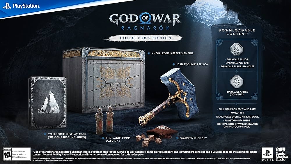 PS5 - God of War Ragnarok Collectors Edition (NEW)