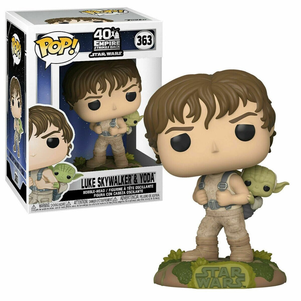 Funko Pop! “Star Wars” Luke Skywalker & Yoda #363