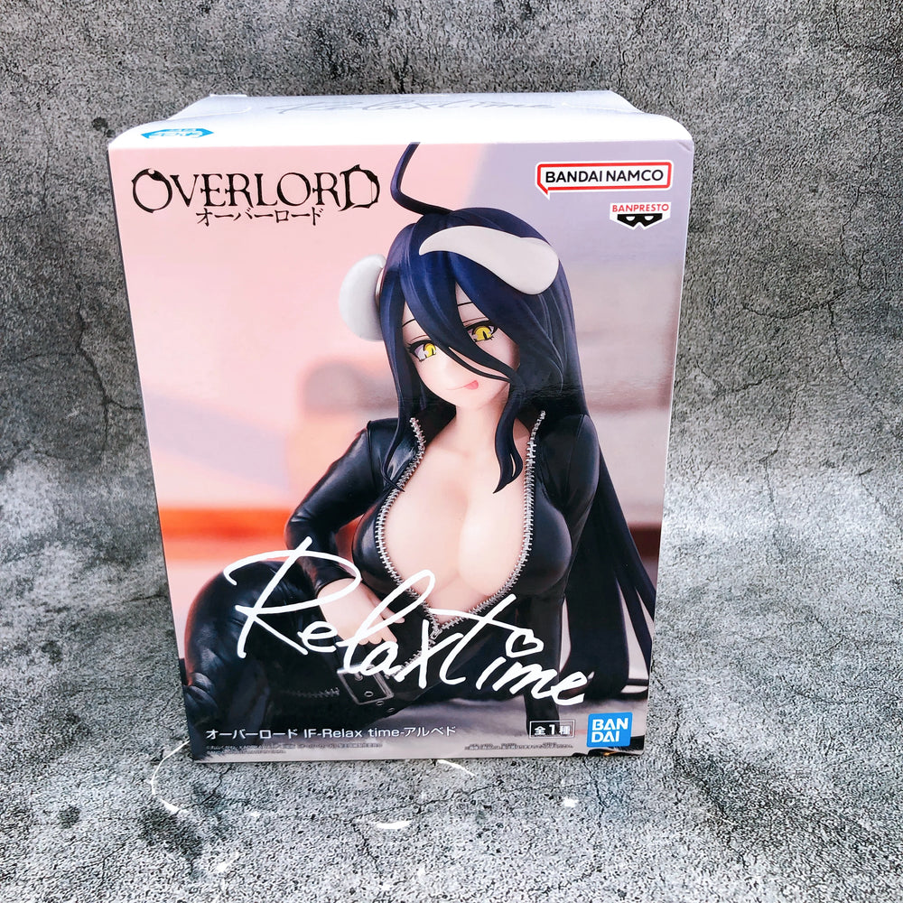 Bandai Namco- Banpresto “Overlord” Albedo Relax Time Vinyl Figure (New)