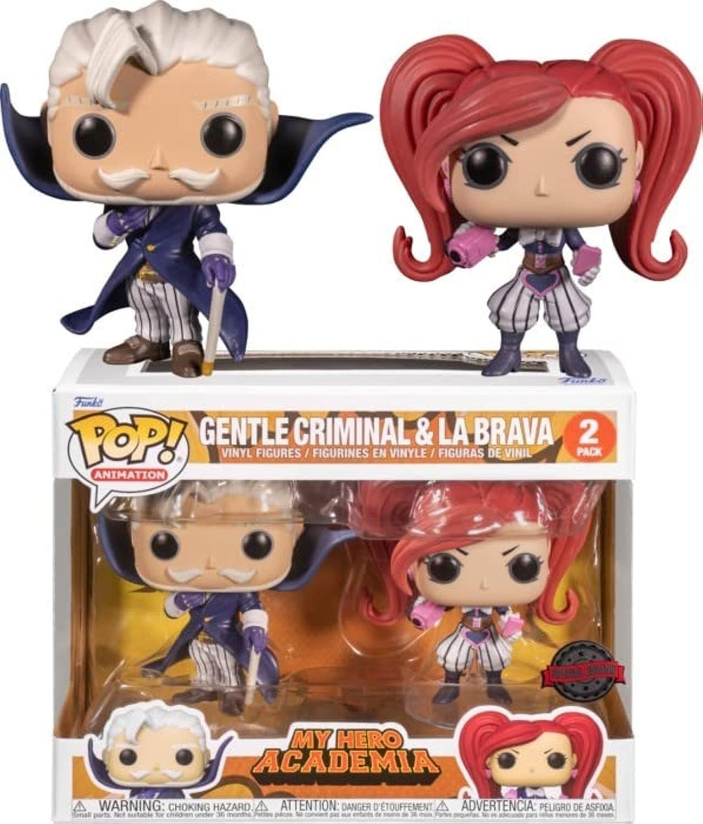 Funko Pop! Gentle Criminal & La Brava 2 pack “My Hero Academia”