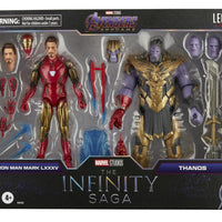 Marvel Legends: The Infinity Saga - Iron Man Mark LXXXV and Thanos (2-Pack)