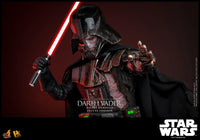 Sideshow- “Star Wars” Battle Damaged Darth Vader (Deluxe Version) Hot Toys 1/6 Scale [New/Sealed]
