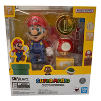 S.H. Figuarts- “Super Mario” Mario Poseable Action Figure (CIB)
