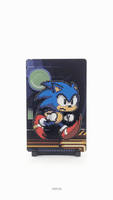 Figgyz- “Sonic The Hedgehog” Sonic The Hedgehog (Face-Off) #177 Pop Magnet Collectible w/ Themed Background (1st Edition) [New/Factory Sealed]
