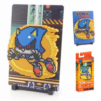 Figgyz- “Sonic The Hedgehog” Metal Sonic (Face-Off) #180 Pop Magnet Collectible w/ Themed Background (1st Edition) [New/Factory Sealed]
