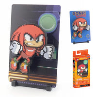 Figgyz- “Sonic The Hedgehog” Knuckles The Echidna (Face-Off) #179 Pop Magnet Collectible w/ Themed Background (1st Edition) [New/Factory Sealed]
