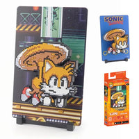 Figgyz- “Sonic The Hedgehog” Tails The Fox (Face-Off) #178 Pop Magnet Collectible w/ Themed Background (1st Edition) [New/Factory Sealed]
