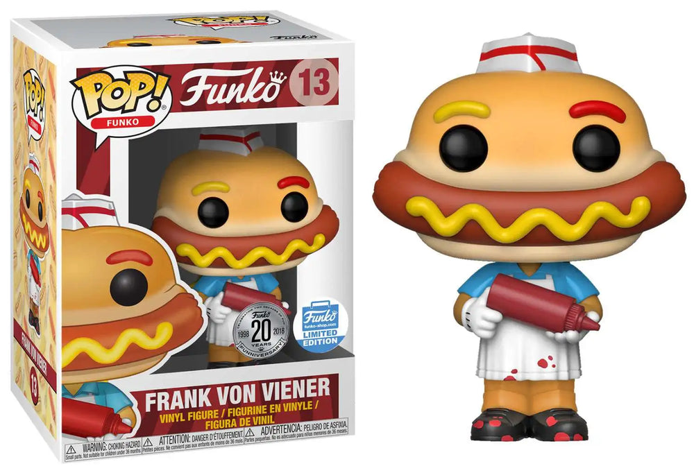 Funko Pop! “20 Years Funniversary”  Frank Von Viener #13 (Funko Shop Exclusive)