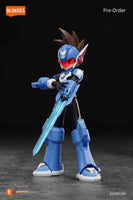Blokees- “Mega Man: Starforce” Shooting Star Mega Man Champion Class (Large Size) Poseable Model Kit Action Figure [New/Sealed]

